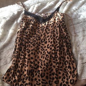 Pink Republic Cheetah Tank Top